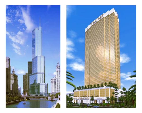 TRUMP TOWER Chicago and Las Vegas recently specified a revolutionary