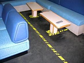 Acoustiblok installed in Fugro Explorer's common room 
