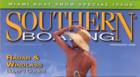 Souther Boating Magazine cover