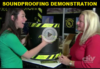 Soundproofing Demonstration on Acoustiblok