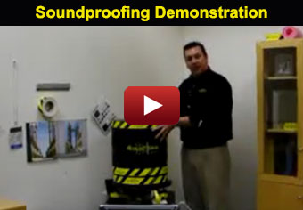 Soundproofing Demonstration on Acoustiblok