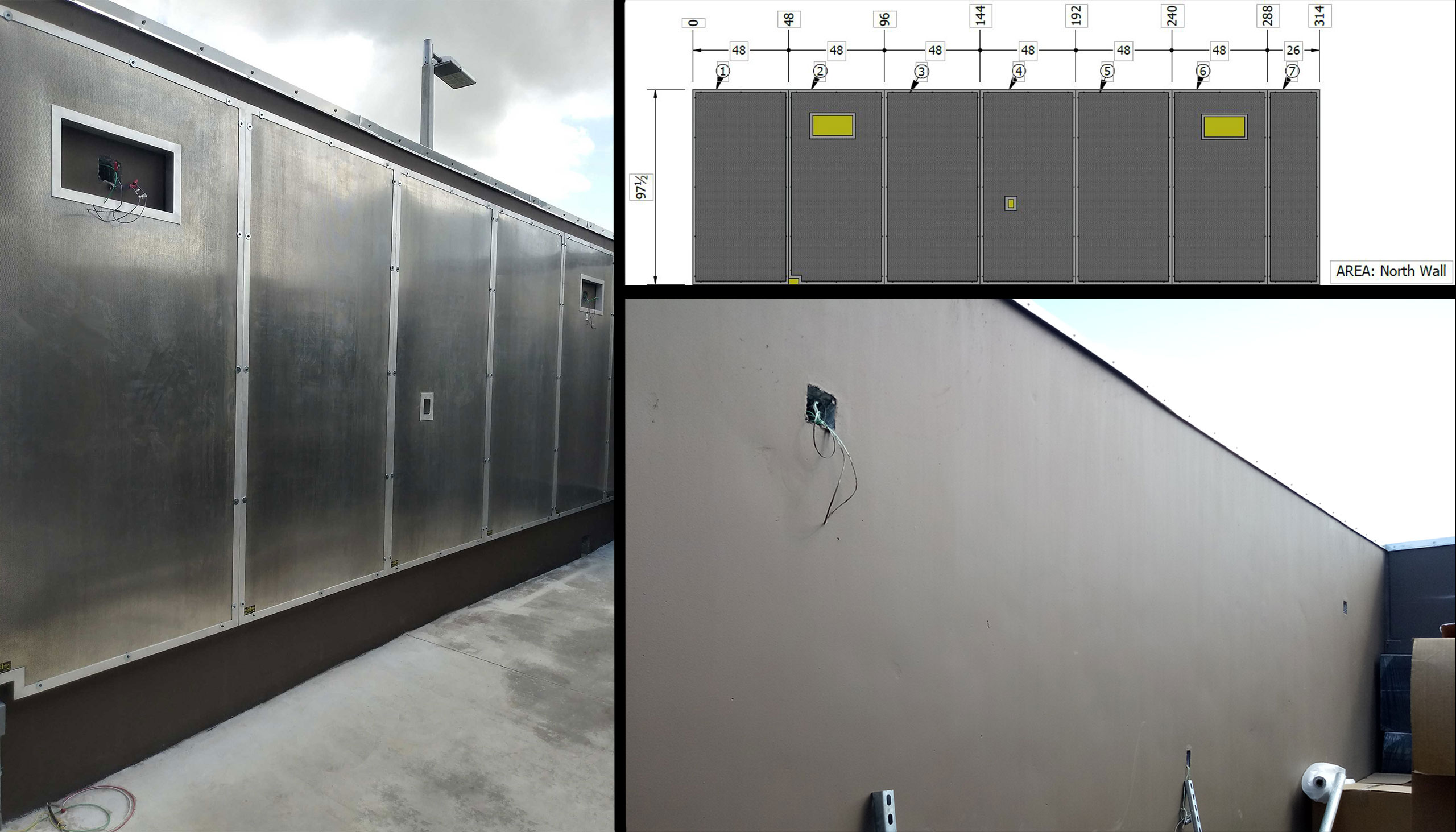 Adult-Education-Center-Chiller-Enclosure-Collage-3 Adult Education Center Enclosure