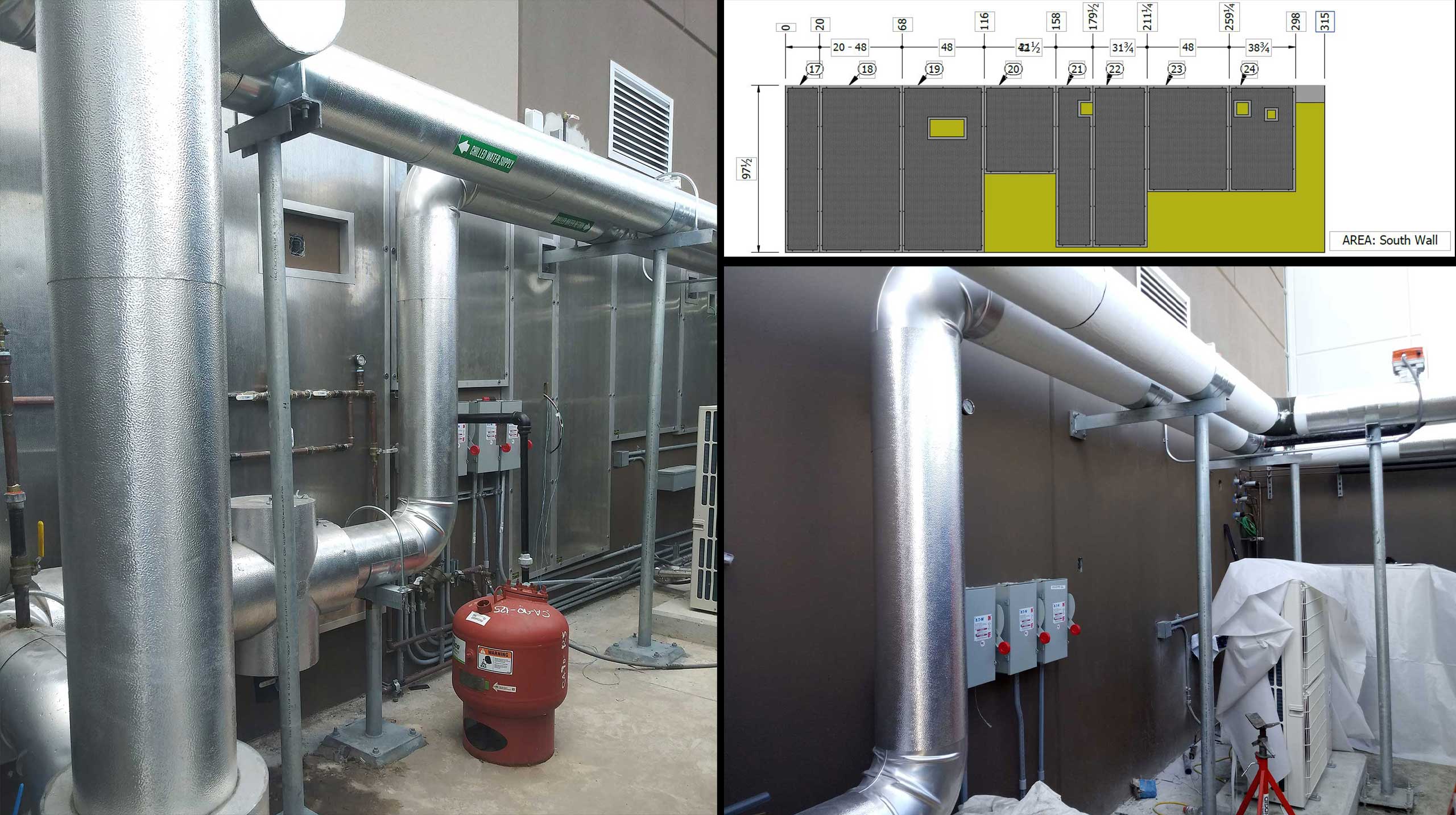 Adult-Education-Center-Chiller-Enclosure-Collage-5 Adult Education Center Enclosure