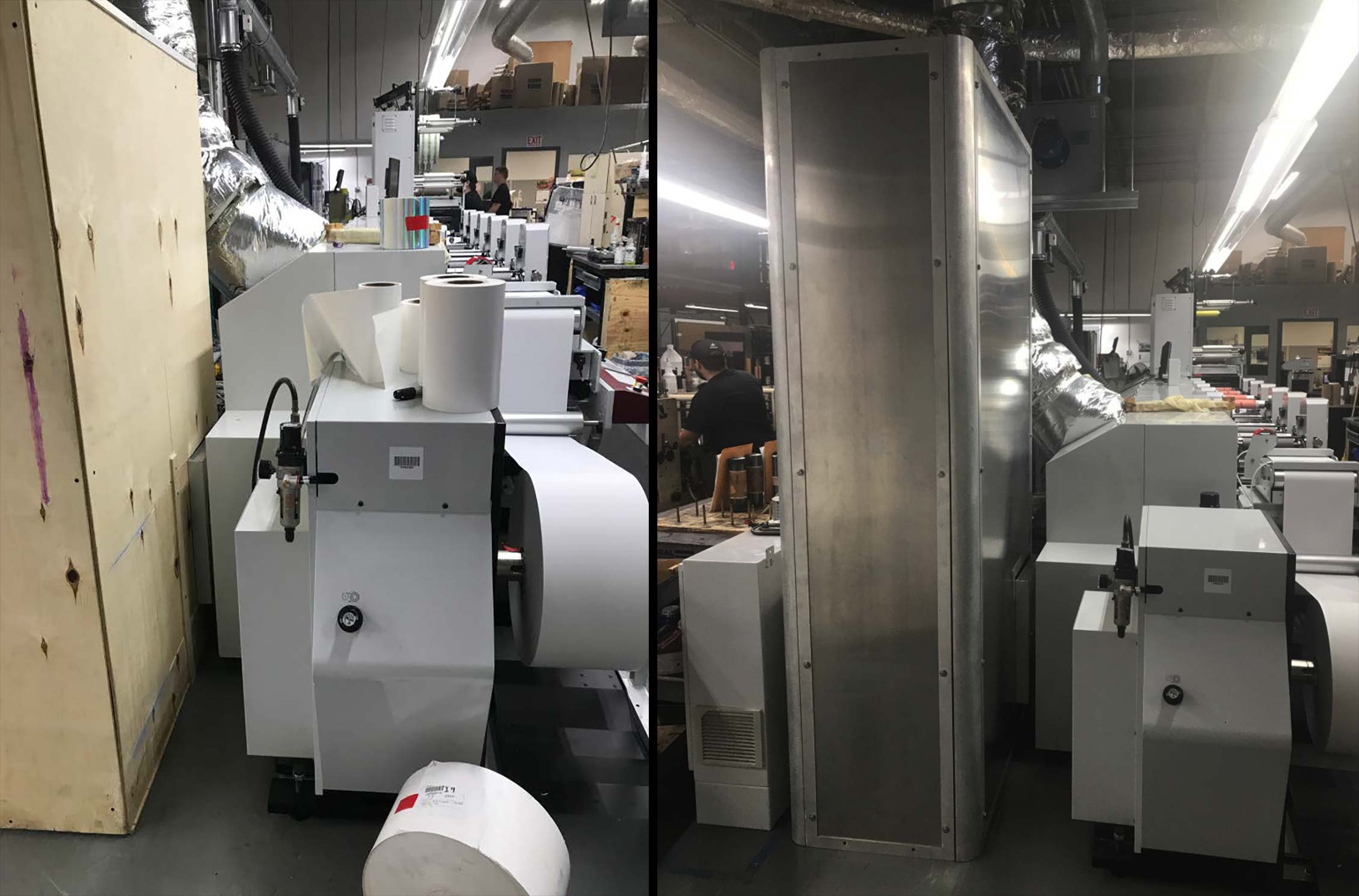 BayTechLabelEnclosureCollage Air Intake Blower Enclosure