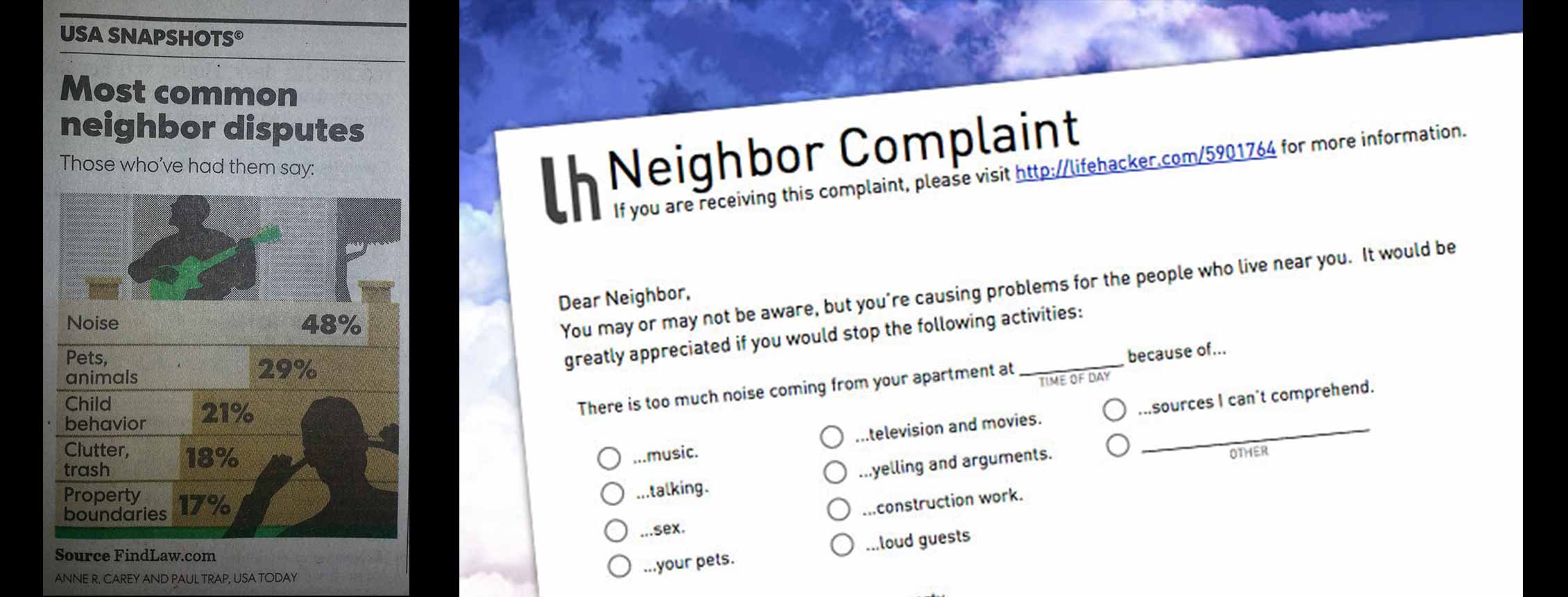 CommonNeighborDisputeCollage Common Neighbor Dispute