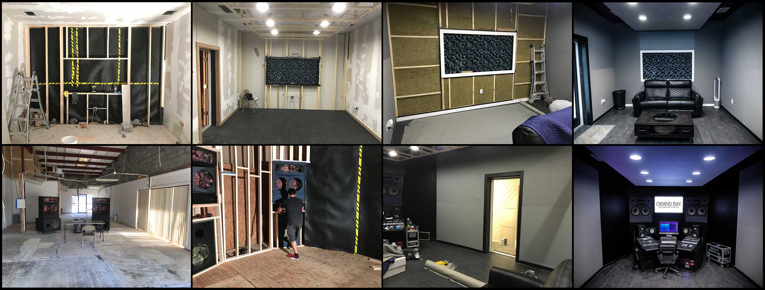 GrandBayRecordingStudiosCollage1 Grand Bay Recording Studios Project