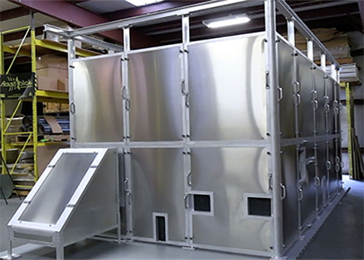 C2C Gas Compressor Enclosure - Acoustiblok Website