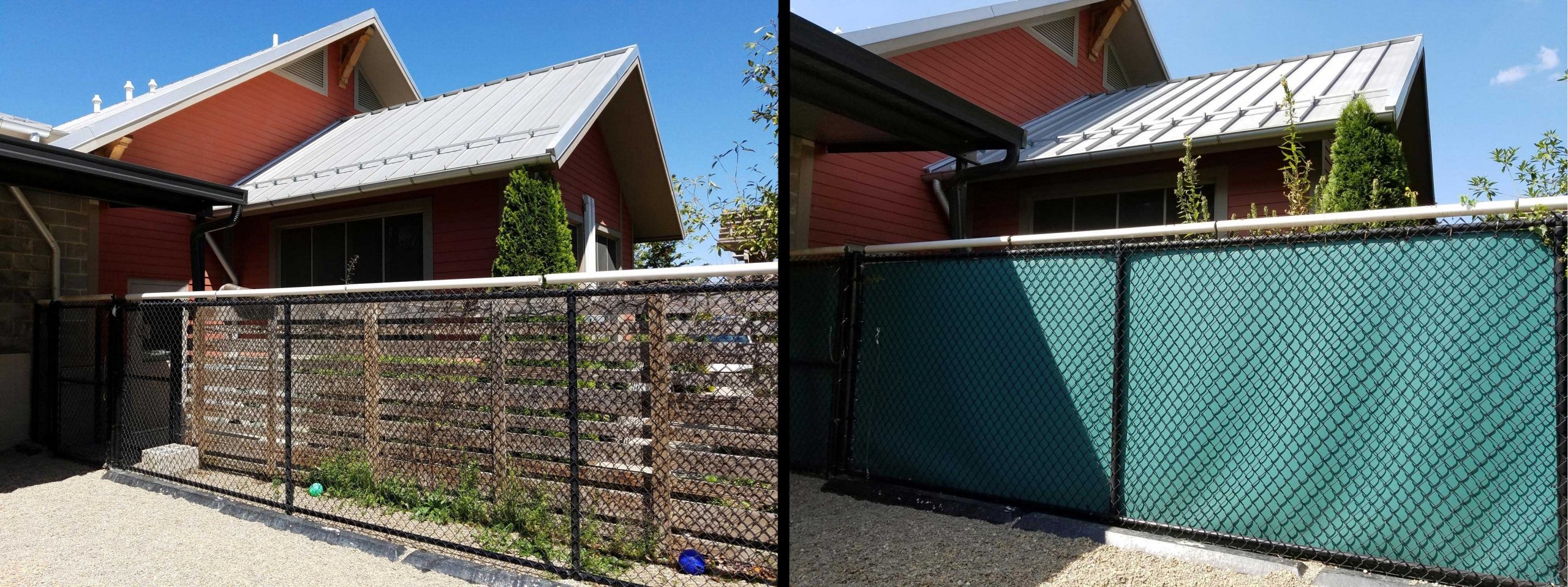 Installation-III-Before&After Asheville Humane Society Noise Reduction
