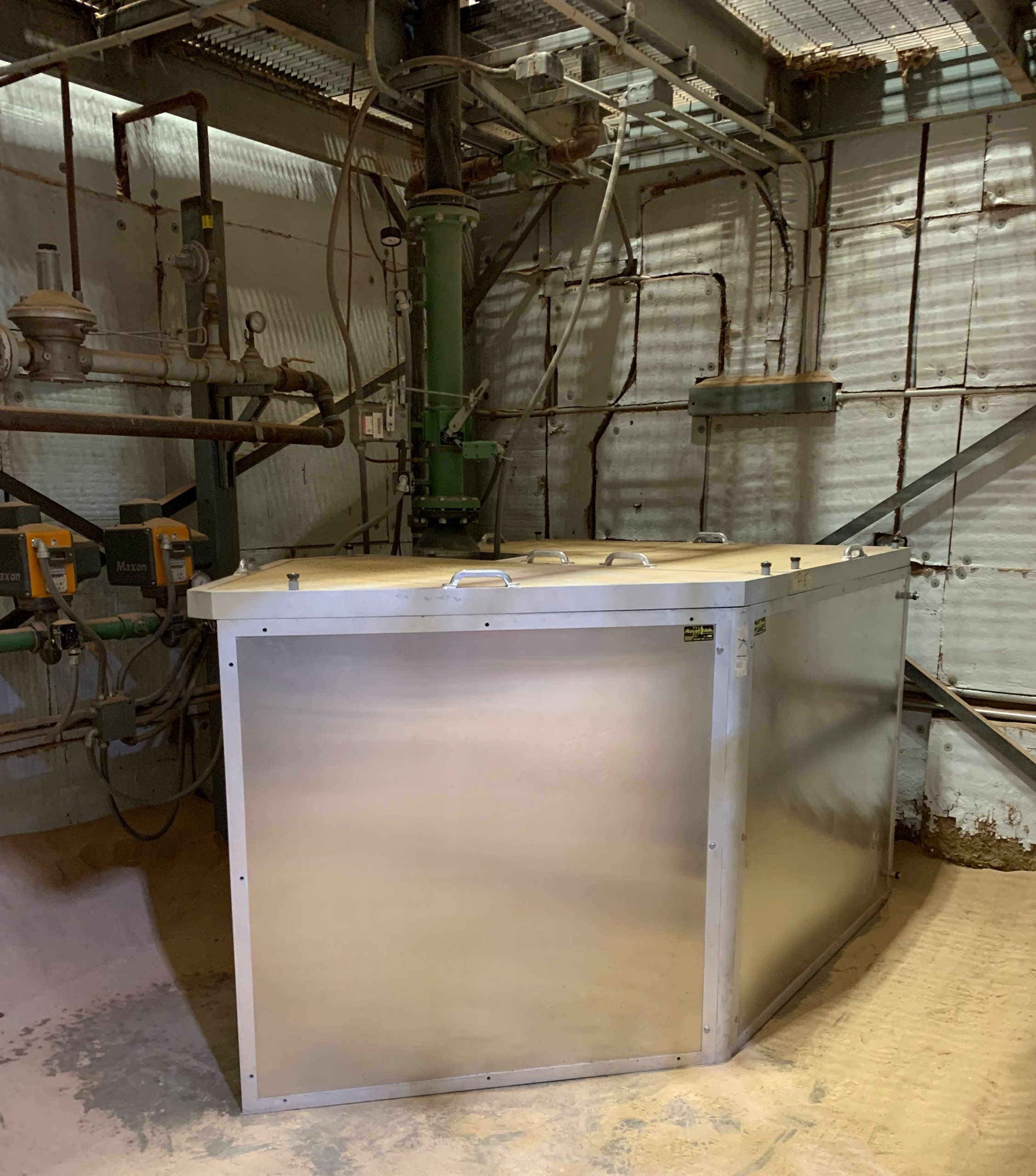 Isolatek-Enclosure3-ClStr Isolatek Furnace Blower Enclosure