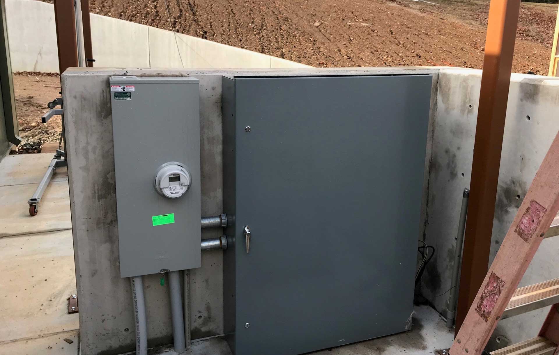MOT—Wall#4-1920 Residential Generator HVAC Enclosure