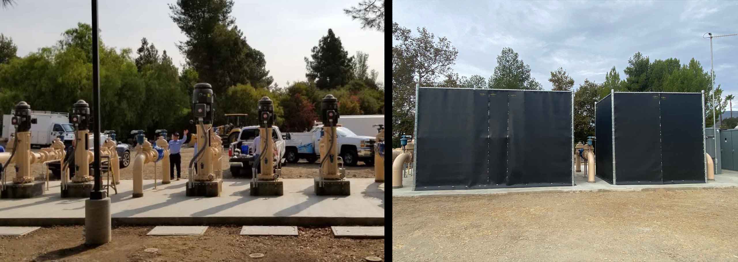 New-Boosters-Picture-B+A-Collage Water Pump Noise Barrier