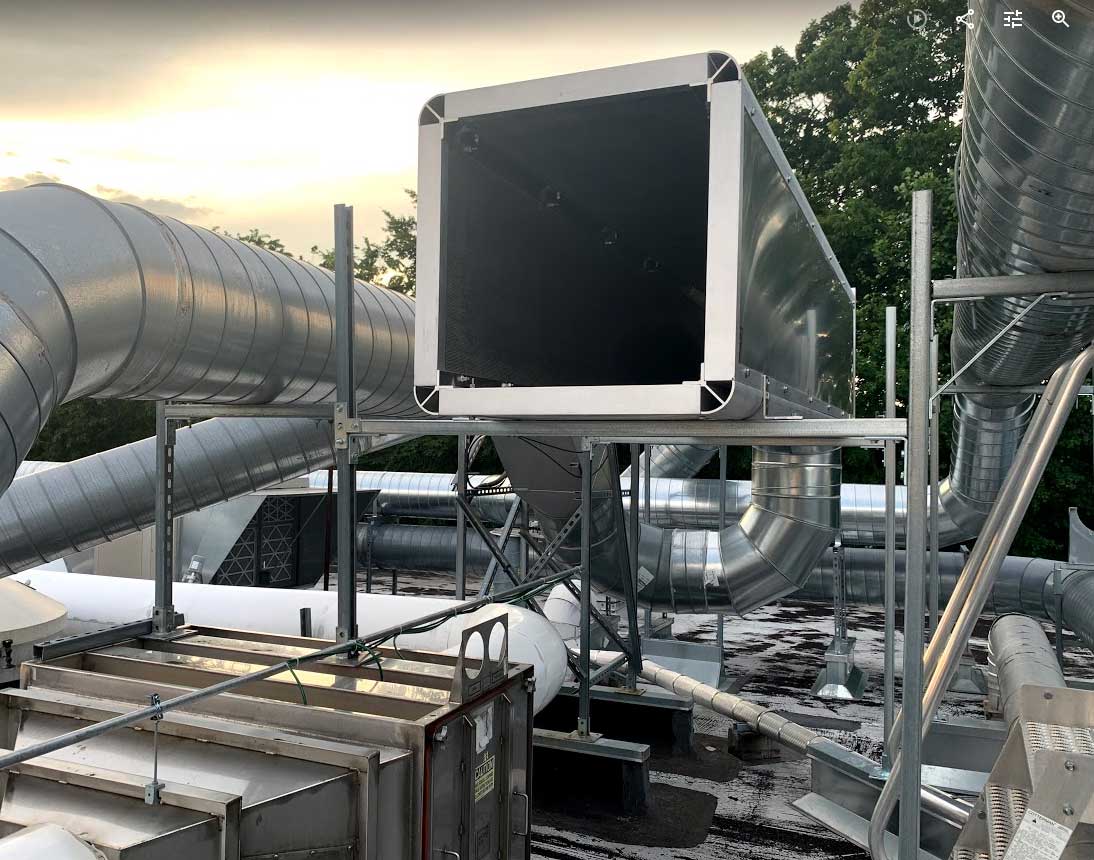 PAR-Pharmaceutical—Installation7-1094 Pharmaceutical Blower Discharge Enclosure