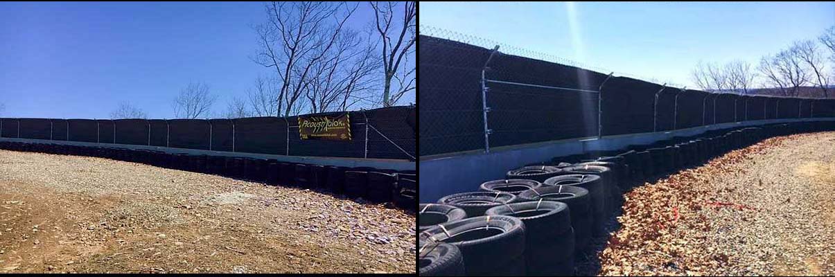 PalmerMotorsportsParkCollageHoriz Palmer Motorsports Park Noise Barrier