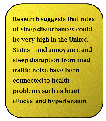 Research-Suggests Highway noise Disrupts Sleep