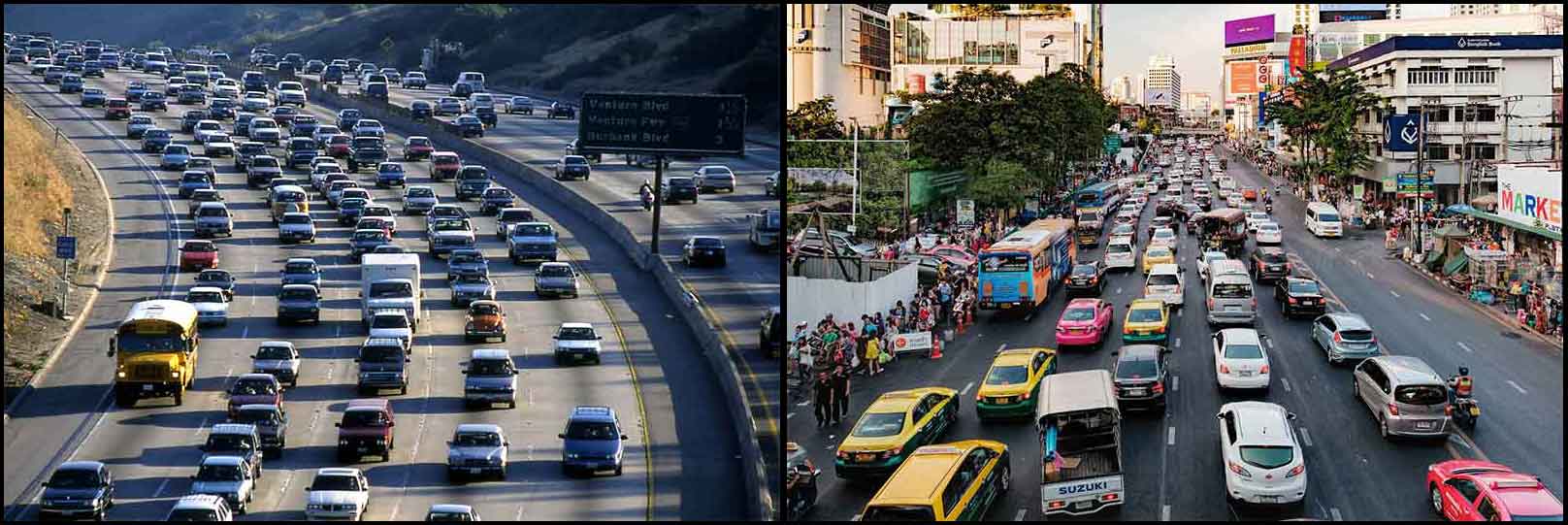 RoadwayNoiseCollage3 Roadway Traffic Noise Pollution