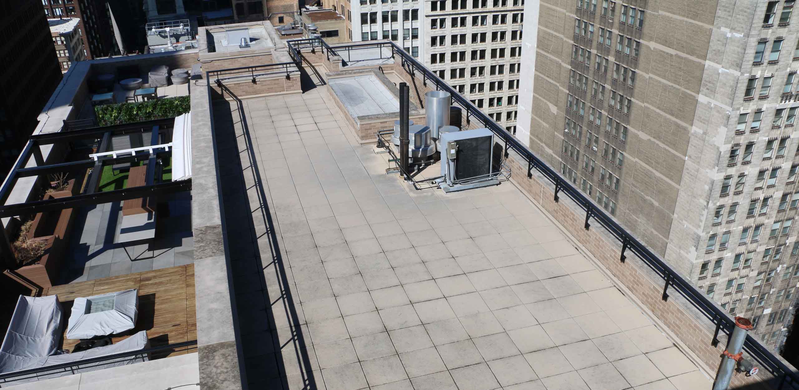 Rooftopia—Existing-Utilities-Upper-Deck-View-CL2560Tr Rooftop Utility Equipment Enclosure