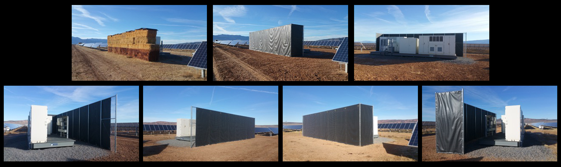 Solar-Farm-Pic-Collage Solar Inverter Noise Barrier