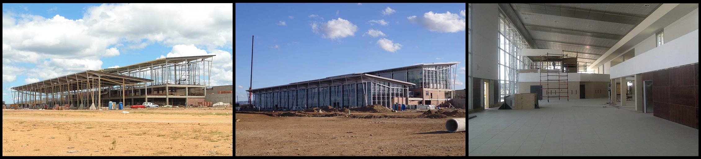 SwazilandAirportImageCollage1 Quieting Swaziland Airport Terminal