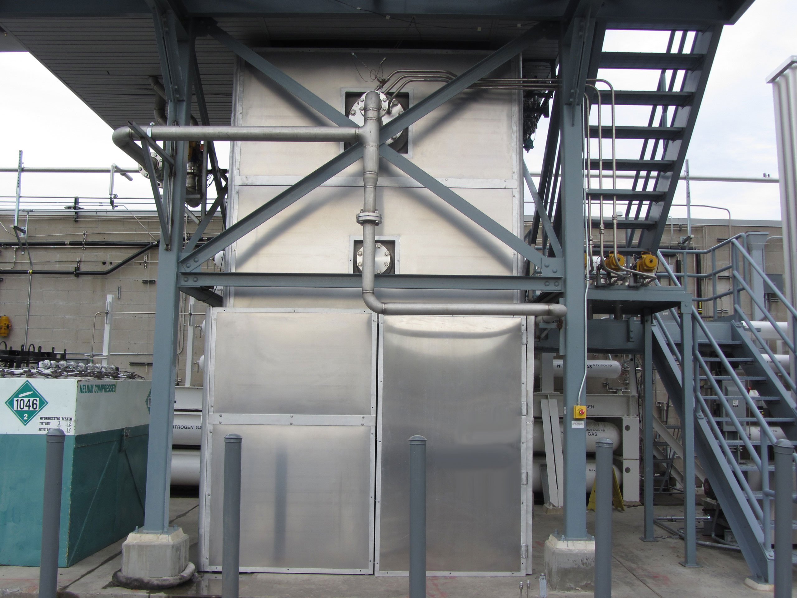 Commercial Cryogenic Tank Enclosure