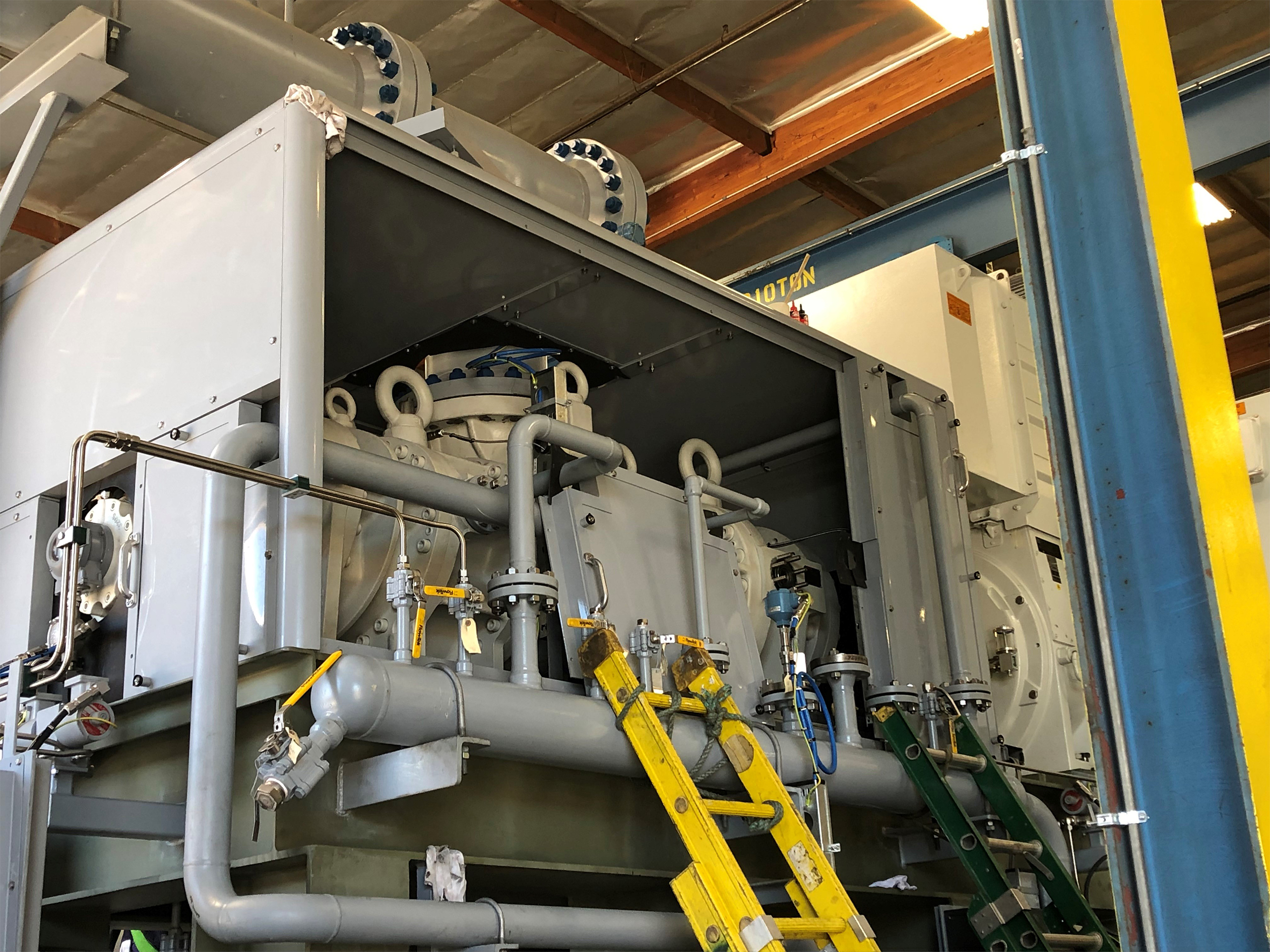 enclosure-open-12-2560 C2C Mayekawa Compressor Enclosure